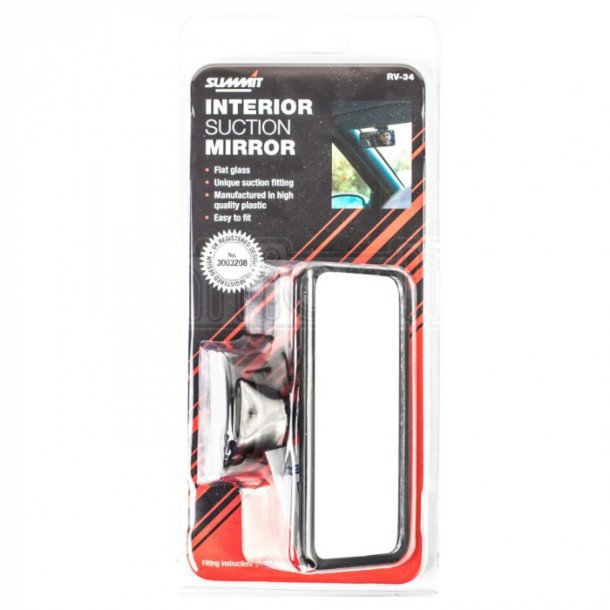 Bakspejl med sugekop - Summit RV34