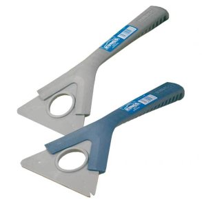 Isskraber med vendbar klinge