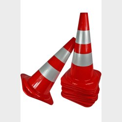 10 stk. Vejkegler - 50 cm