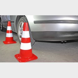 10 stk. Vejkegler - 50 cm